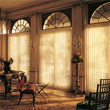 alustra luminette privacy sheers window shadings treatments drapes draperies Alustra® Window Fashions photo