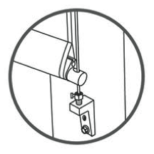 Insolroll Oasis 2800 Patio Sun Shade Fabric edge Cable guide system Oasis® 2800 Patio Shades photo