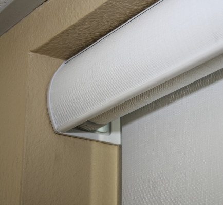 Insolroll White Cassette roller shade