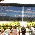 Outdoor Solar Shades on a Patio