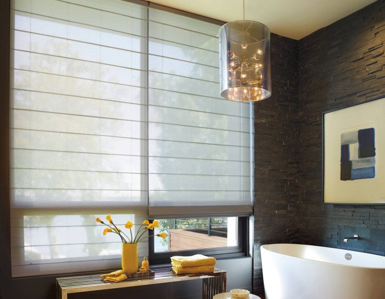 Alustra Woven Textures roman style shades