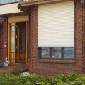 Exterior Rolling Security Shutter Motorized Security Shutter