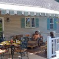 durasol patio awning relaxing under