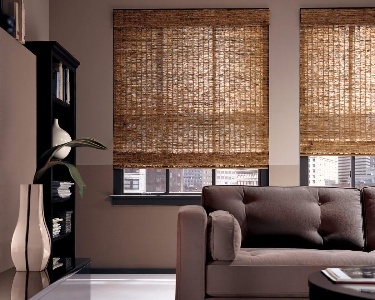 photo of Hunter Douglas Provenance Natural Woven Wood Shades