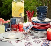 patriotic tableware