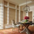 Pirouette shades contemporary dining room