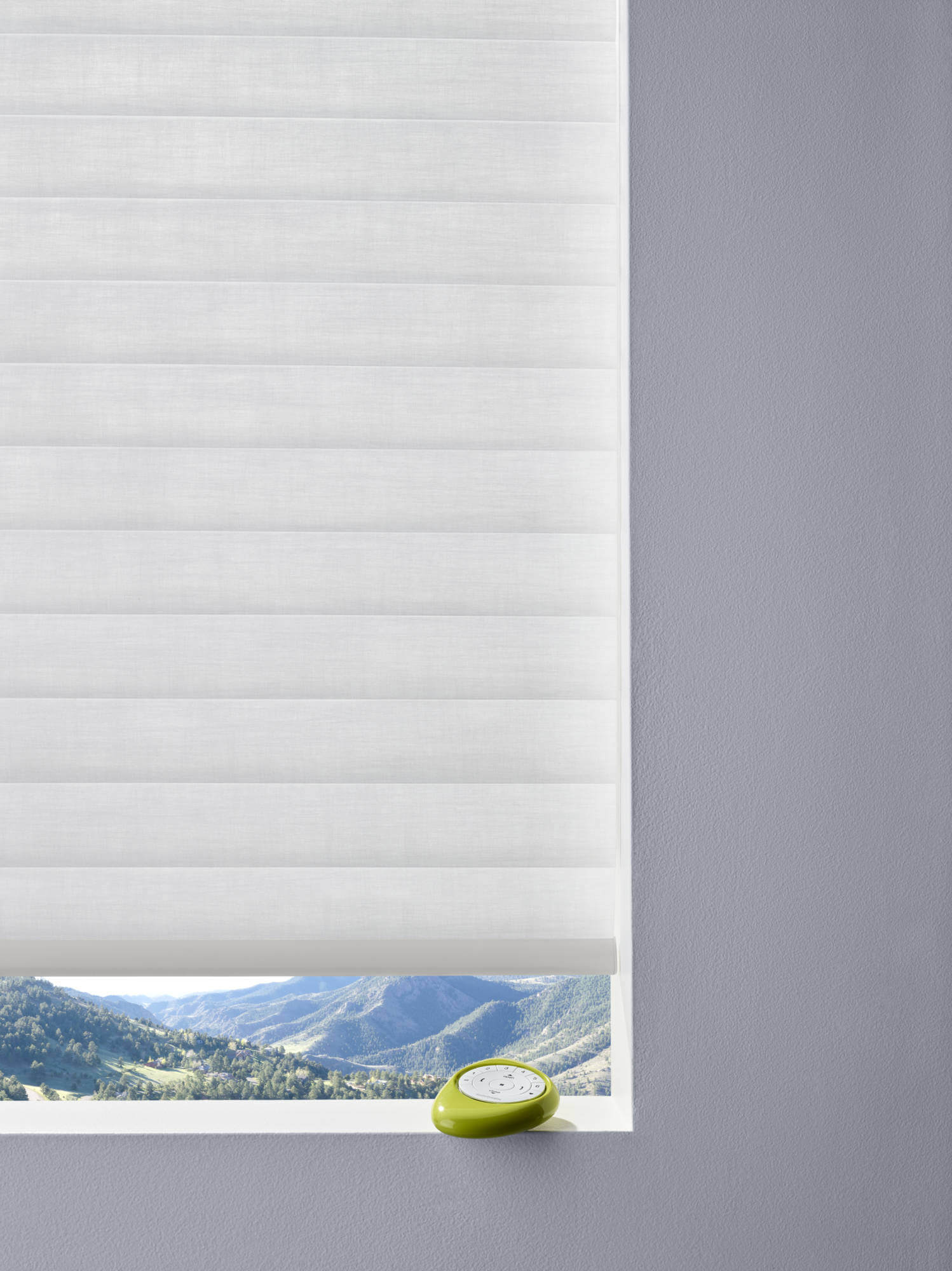 Hunter Douglas Motorized Shade Operation