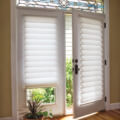 Vignette modern roman shades door shades