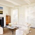 Silhouette sheer shadings living room