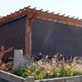 Oasis 2800 Patio Shade pergola blocks glare