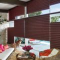 Vignette modern roman shades living TDBU