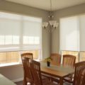 Insolroll Elements translucent shades dining room