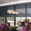 Insolroll solar shades dining room