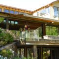 Durasol retractable patio awning mountain home deck