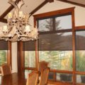 Insolroll solar shades mountain traditional dining room