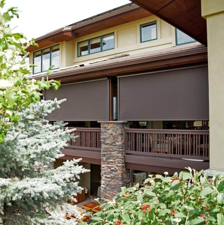 Oasis 2800 high end home exterior deck shot
