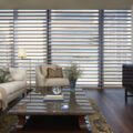 Pirouette shadings living room