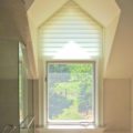 Silhouette translucent shades bathroom privacy by Innovative Openings