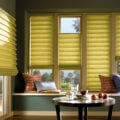 Vignette roman shades hunter douglas window seat