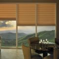 Beautiful view of clouds Hunter Douglas Vignette shades