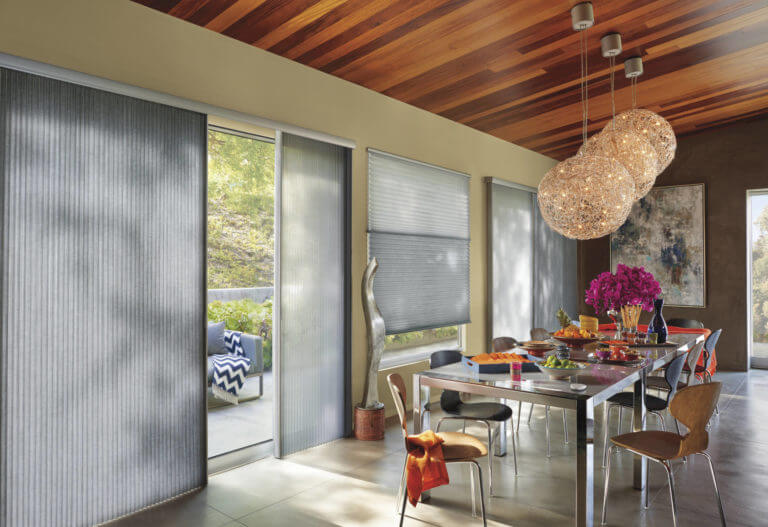 Duette Vertiglide alustra dining room