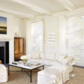 Hunter Douglas Silhouette window shadings living room