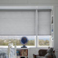 sonnette cellular roller shades bedroom