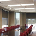 Commercial conference room dual shades
