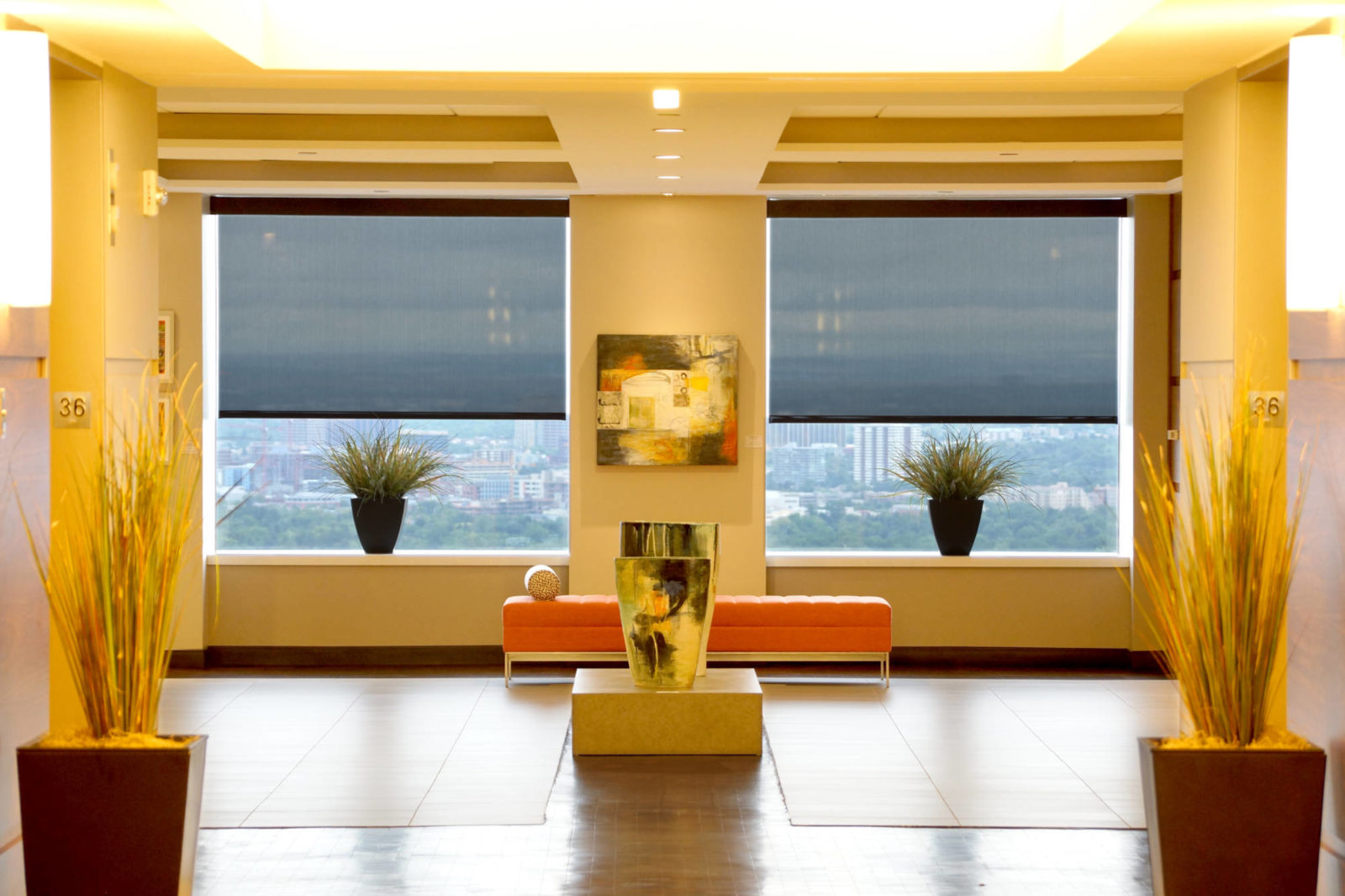 Commercial Motorized Shades - Innovative Openings