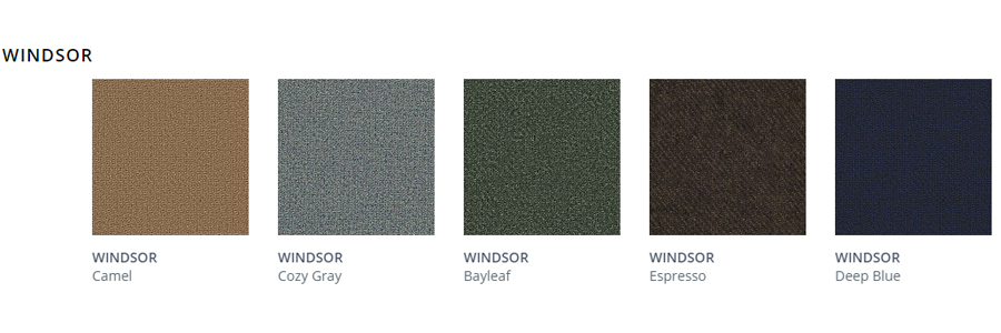 Design studio windsor fabric color swatches