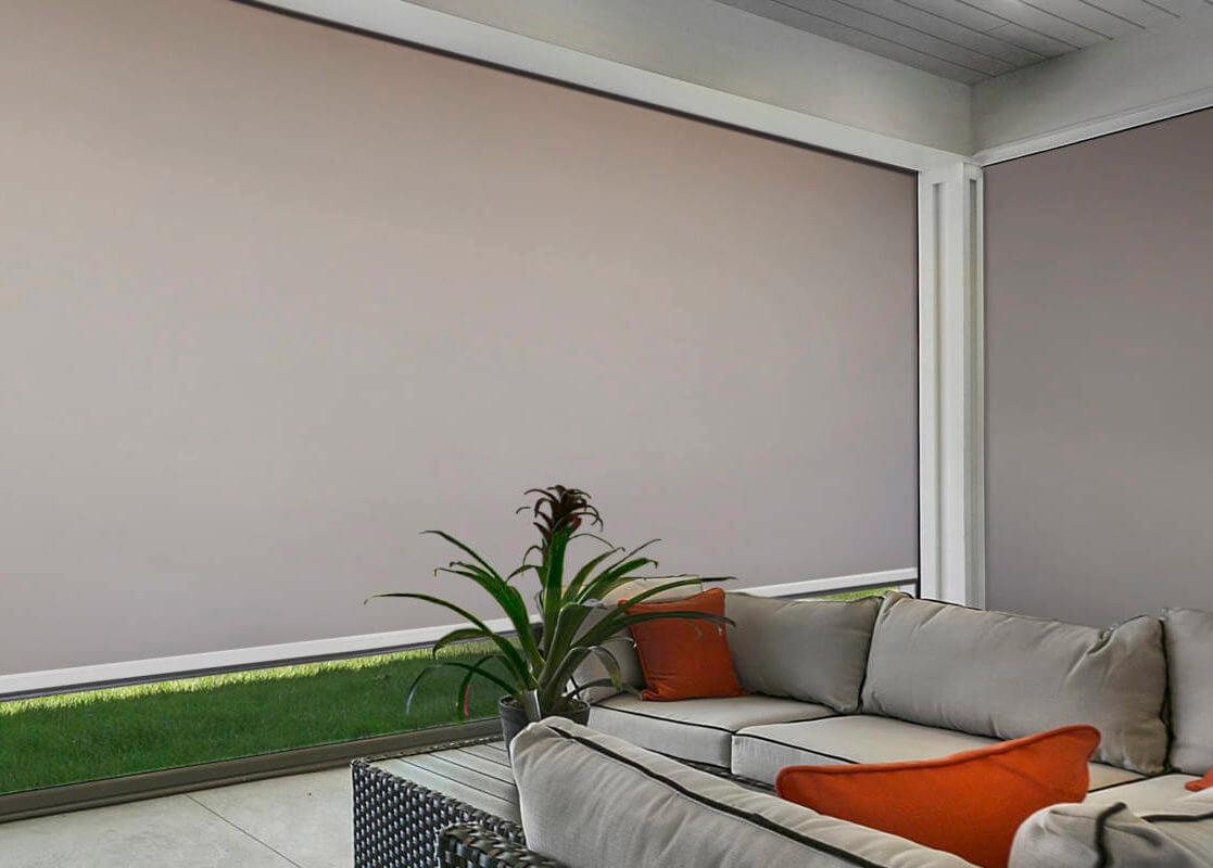 Insolroll Solar Shades with Battery wireless motors