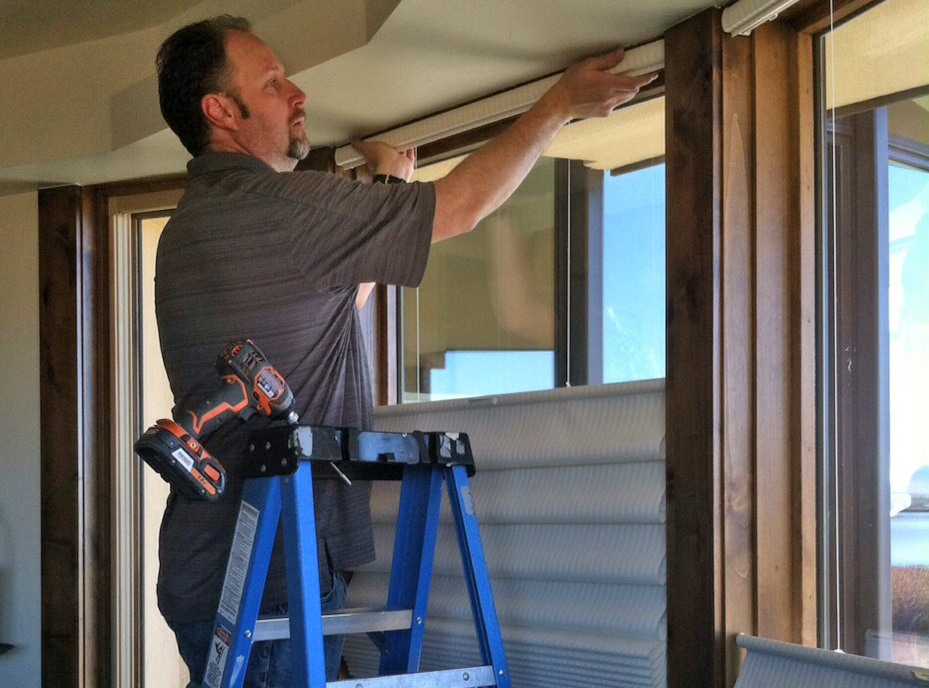 window covering installation service