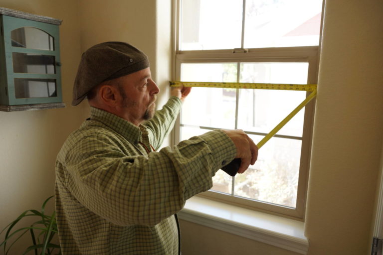 window covering measuring service