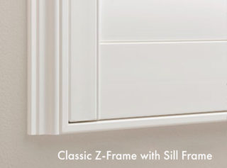 Classic Z-frame with sill