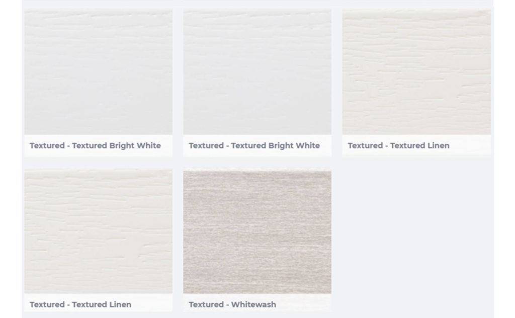 Aria faux wood blinds textured bright white - whitewash