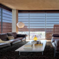 Alustra Architectural shades brown living photo
