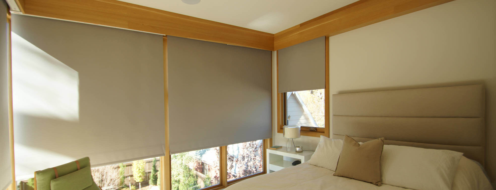 Insolroll Blackout Roller Shades Bedroom