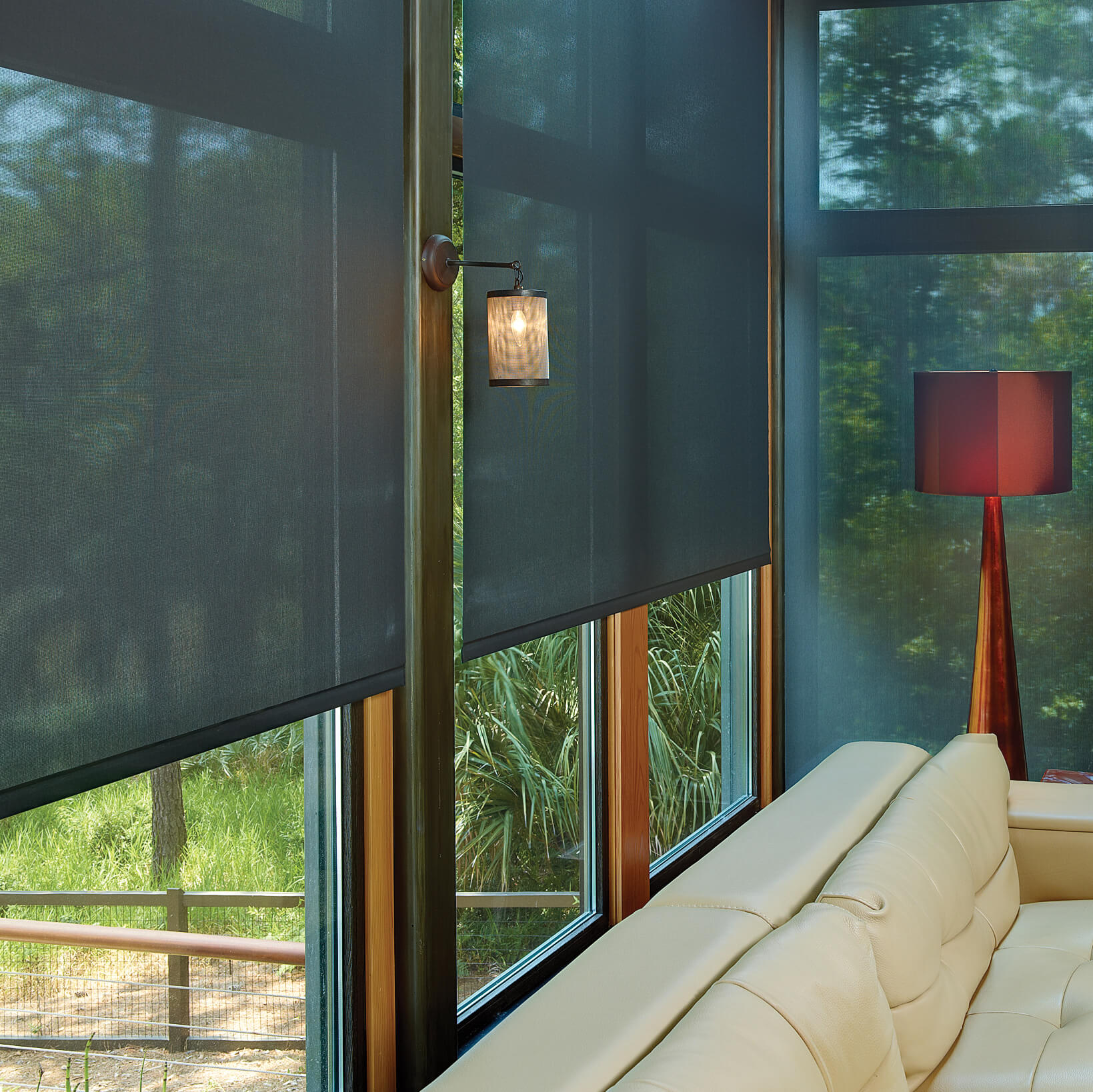 Innovative Openings Solar Shade Black 1 Cordless Select