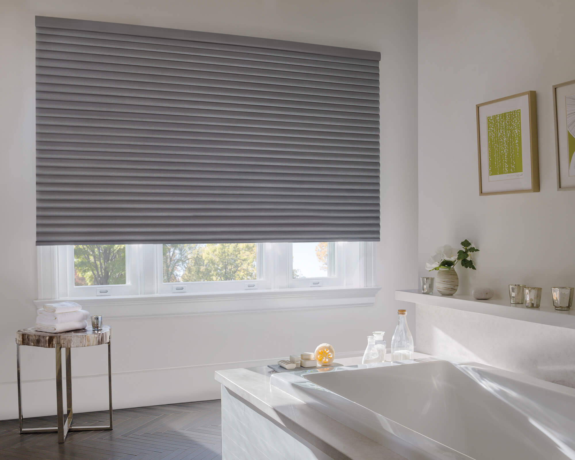 Insolroll Elements Decorative Roller Shades Zenith Blackout fabric