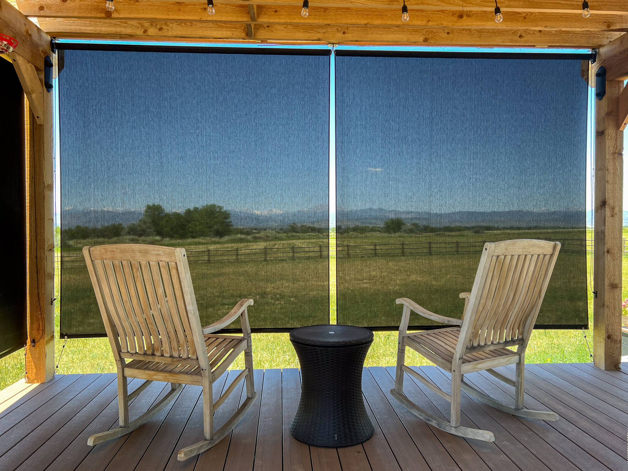 Insolroll Solar Shades with Battery wireless motors