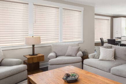 Norman faux wood blinds can take Colorado's summer heat