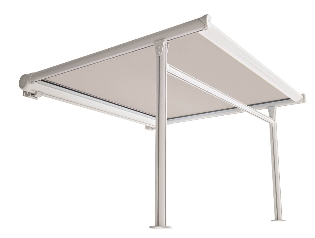 Pinnacle one awning with structure