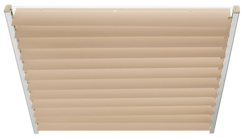 Vertical Solutions operable skylight blinds- hardware detail