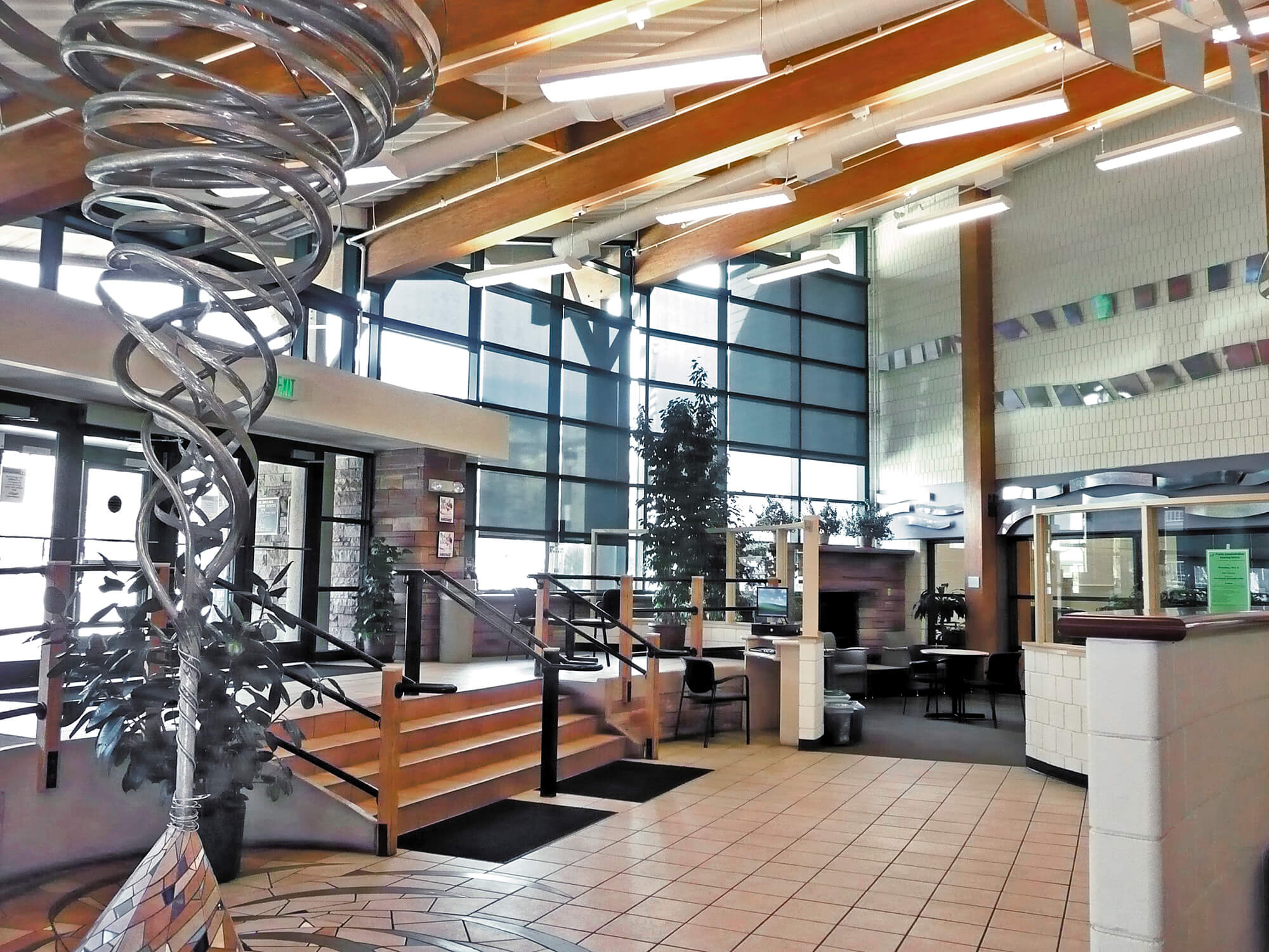 North Boulder Recreation Center chose Insolroll Solar Shades for energy efficiency in their LEED certified facility