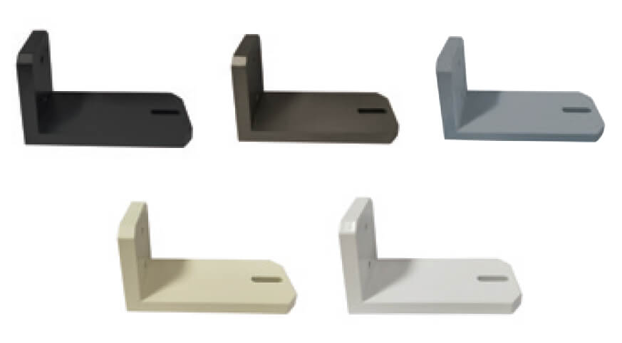 Smartdrape bracket colors