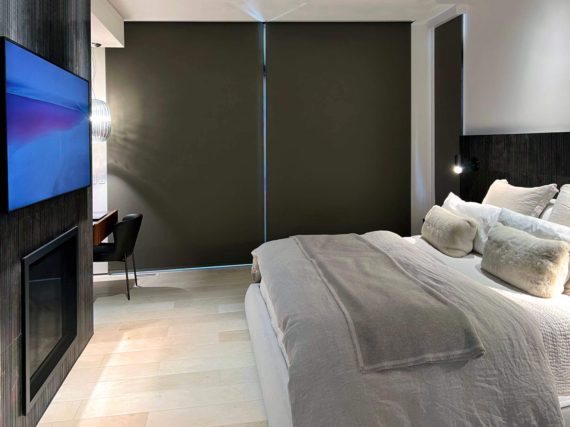 Insolroll Blackout Roller Shades Bedroom