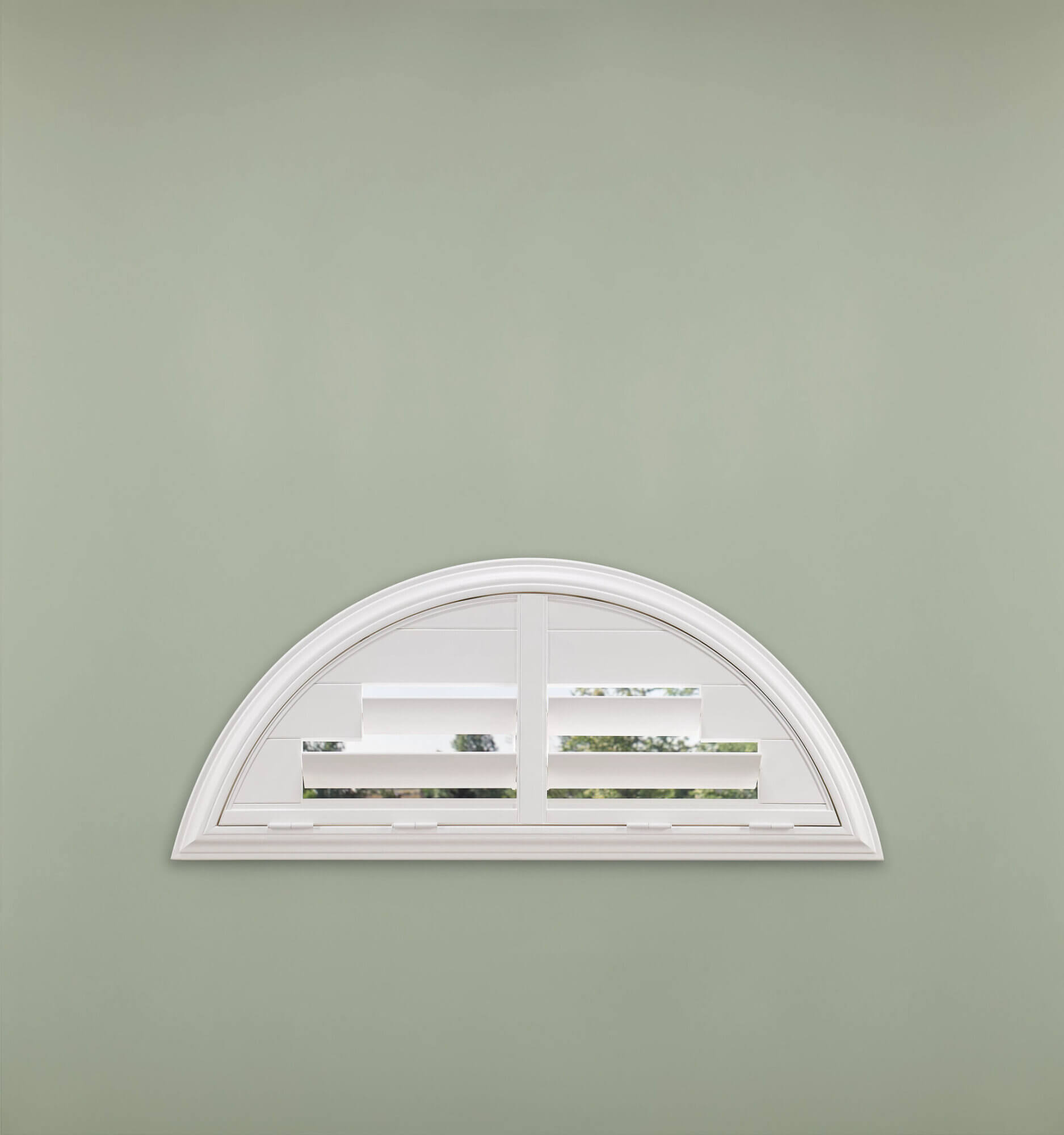 specialty shape eyebrow window Palm Beach shutter