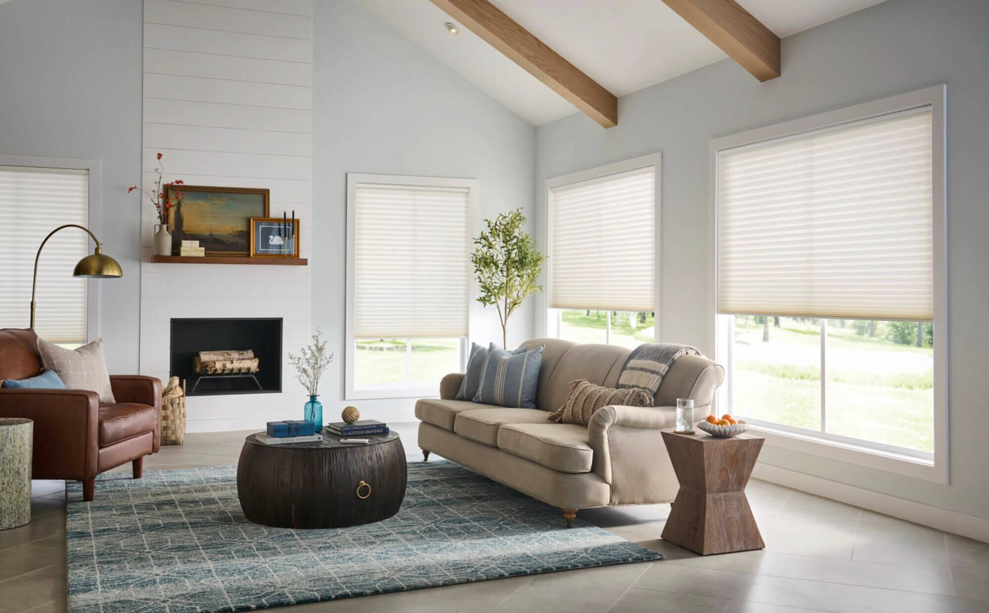 Alta honeycomb living room