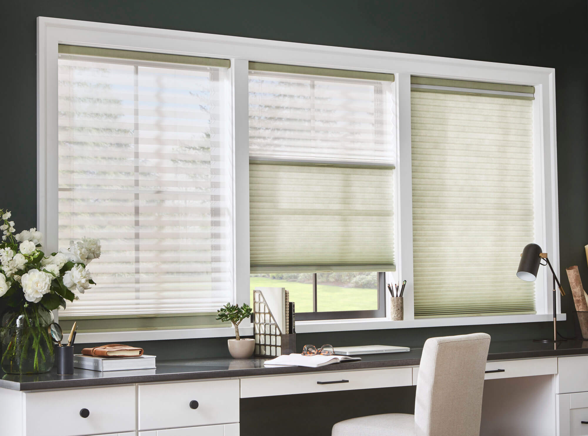 Alta softstyle trilight honeycomb shades
